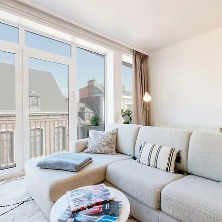 Luxury Apart' Center With Terrace Apartment Mons