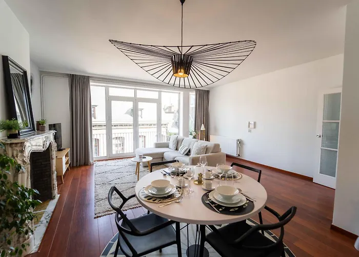 Luxury Apart' Center With Terrace Mons